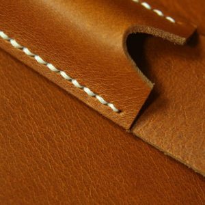 Túi da đựng bút hadnmade, Vegetable Tanned 11