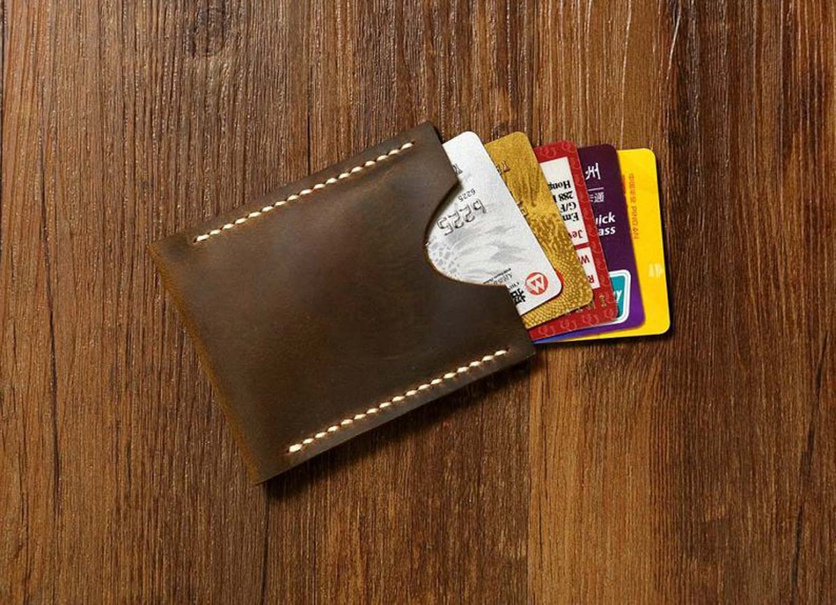 Ví thẻ ATM handmade, Đơn giản 12
