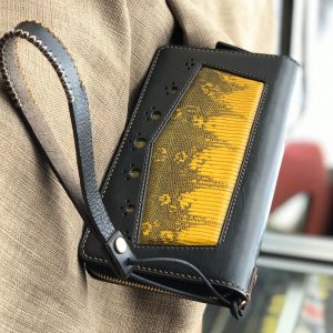 Ví cầm tay handmade cao cấp - Long Wallet handmade leather 15