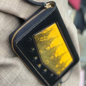 Ví cầm tay handmade cao cấp - Long Wallet handmade leather 11