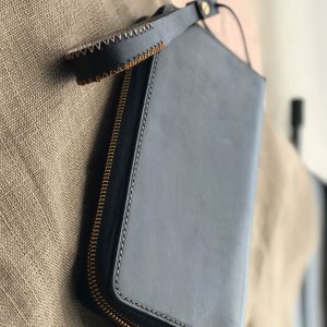 Ví cầm tay handmade cao cấp - Long Wallet handmade leather 13