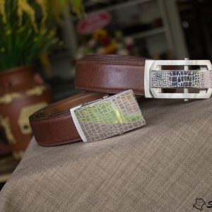 Thắt lưng handmade da Epsom Hass cao cấp 12