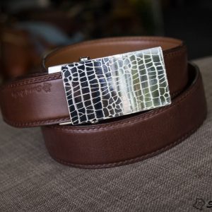 Thắt lưng handmade da Epsom Hass cao cấp 13