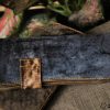 Ví cầm tay handmade cao cấp – Vegetable tan patina 2