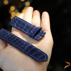 Dây đồng hồ da cá sấu EU cao cấp 15