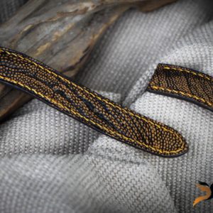 Dây đồng hồ da đà điểu handmade cao cấp 15