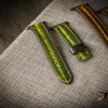 Dây đồng hồ Da Vegtan handmade – màu patina siêu đỉnh 2