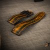 Dây đồng hồ Da Vegtan handmade – màu patina cá tính cho apple watch 2