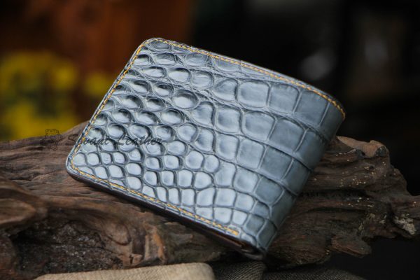 Ví da cá sấu handmade_Aligator Crocodile Leather 4