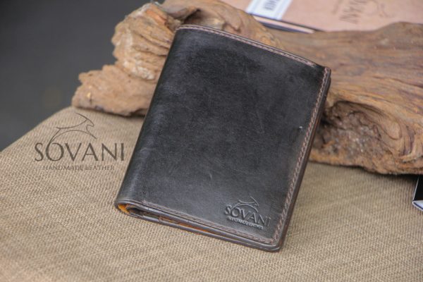 Veg Handmade Wallet Luxury – Black 4